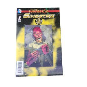 DC Comics Sinestro #1 2014 Lenticular Cover Comic Book Collector Bagged Boarded
